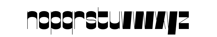 Gustella Solid Thin Font LOWERCASE