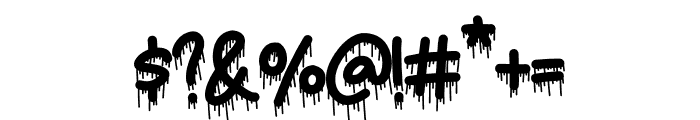 HALLOWEEN DEMO Regular Font OTHER CHARS