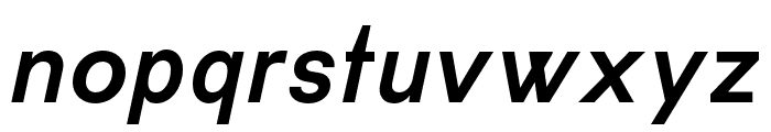 Habitas Medium Italic Font LOWERCASE