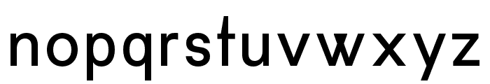 Habitas Regular Font LOWERCASE