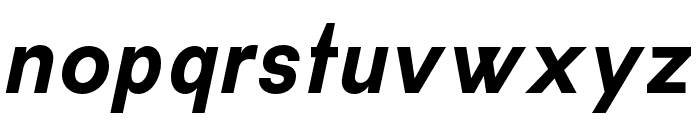 Habitas Semibold Italic Font LOWERCASE