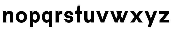 Habitas Semibold Font LOWERCASE