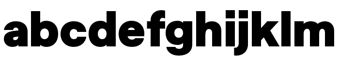 HafferSQTRIAL Heavy Font LOWERCASE