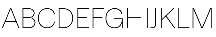 HafferSQTRIALVF Font UPPERCASE