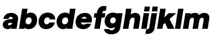 HafferSQXHTRIAL HeavyItalic Font LOWERCASE