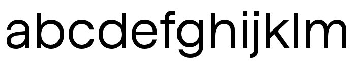 HafferSQXHTRIAL Regular Font LOWERCASE