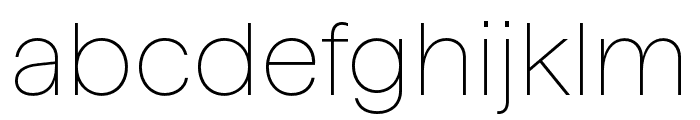 HafferSQXHTRIAL Thin Font LOWERCASE