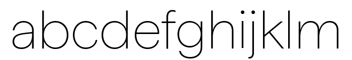 HafferTRIALVF Font LOWERCASE