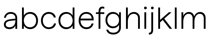 HafferXHTRIAL Light Font LOWERCASE