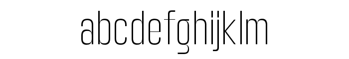 Hagia Pro   Extra Light Font LOWERCASE