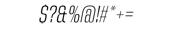 Hagia Pro   Light Italic Font OTHER CHARS