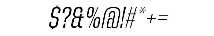 Hagia Pro   Regular Italic Font OTHER CHARS