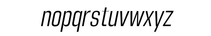 Hagia Pro   Regular Italic Font LOWERCASE