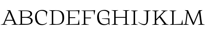 Halibut Serif Regular Font UPPERCASE