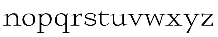 Halibut Serif Regular Font LOWERCASE