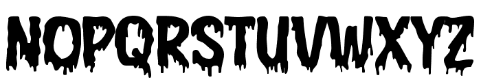 Halloween Fright Font UPPERCASE