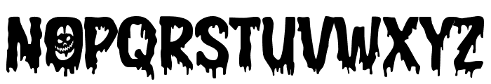 Halloween Fright Font LOWERCASE