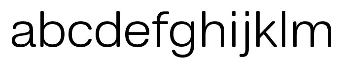 HandoSoft Light Font LOWERCASE