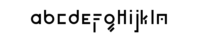 Hangul Font LOWERCASE