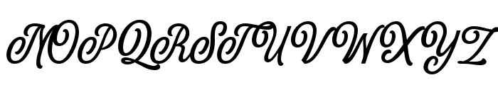 Hastington   Regular Font UPPERCASE