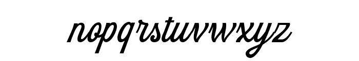 Hastington   Regular Font LOWERCASE