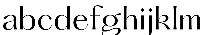 Hatton Regular Font LOWERCASE