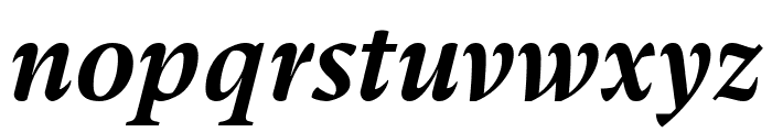 Haultin Bold Italic Font LOWERCASE