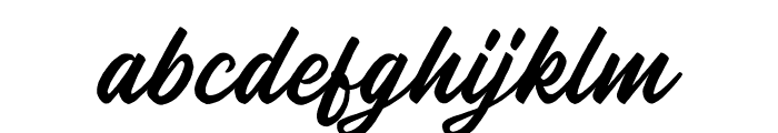 Heather Oliver Rough Font LOWERCASE