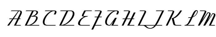 Heatrous Demo Oblique Font UPPERCASE