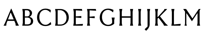 Heliotrope 4 Caps Regular Font UPPERCASE