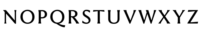 Heliotrope 4 Caps Regular Font LOWERCASE