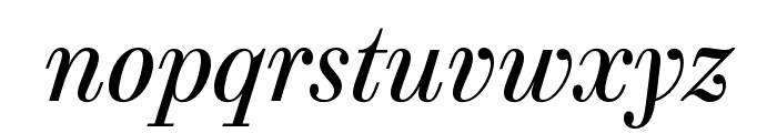 HeneczekPro Italic Font LOWERCASE