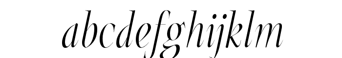 Hermonthica Italic Font LOWERCASE