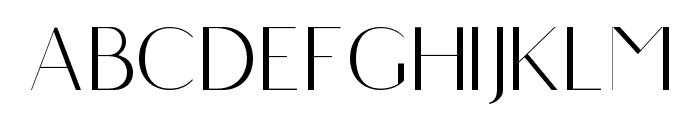 Highfield   Thin Font LOWERCASE