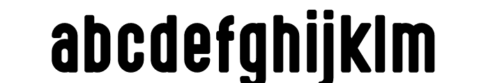 Highvoltage Regular Font LOWERCASE