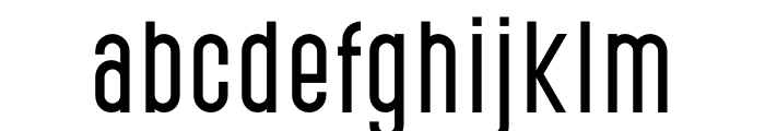 Highvoltage Thin Font LOWERCASE