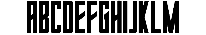 Hobric Rough Font LOWERCASE