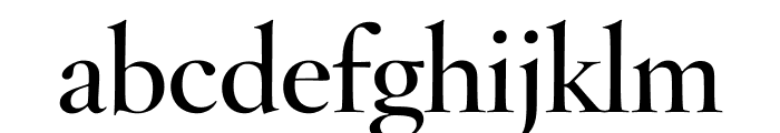 Hoefler Titling Semibold Font LOWERCASE