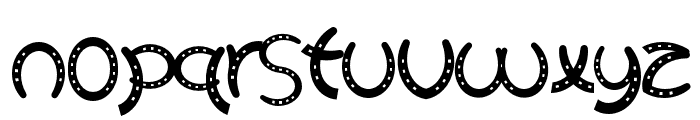 HorseSense Regular Font LOWERCASE