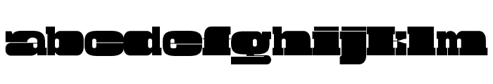 Hugh   Ultra Wide Font LOWERCASE