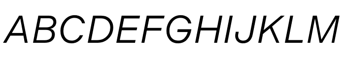 Indivisible Regular Italic Font UPPERCASE