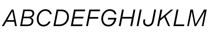 Indivisible Variable Italic Font UPPERCASE