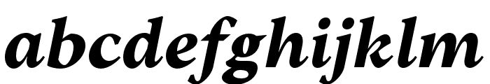 Inferi Extra Bold Italic Font LOWERCASE