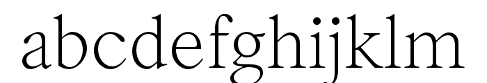 Inferi Light Font LOWERCASE