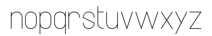 Infinity Font LOWERCASE