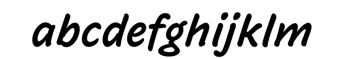 Inkwell Sans Bold Italic Font LOWERCASE