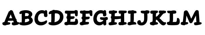 Inkwell Serif Black Font UPPERCASE