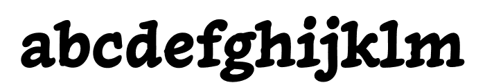 Inkwell Serif Black Font LOWERCASE