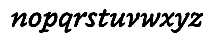 Inkwell Serif Bold Italic Font LOWERCASE