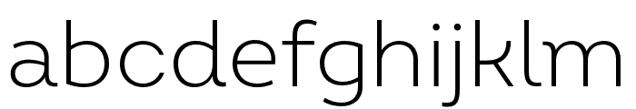 Intro Trial Lt Font LOWERCASE